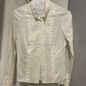 Vince Sheet Tuxedo Button Down